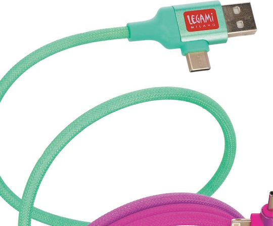 Magnetic Multi Port Charging Cable Legami Magnetic 4-in-1 Charging Cable Electric Aura Mcc0002