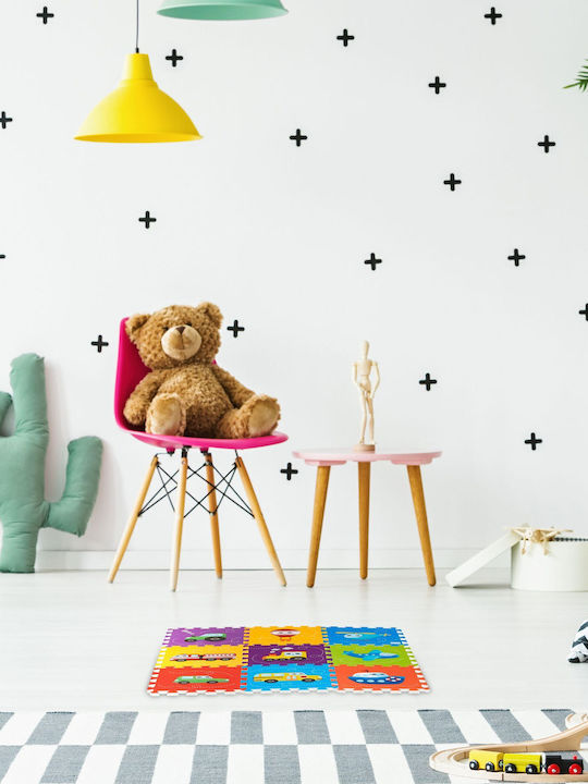Relaxdays Интерактивен Пъзелен Под 9 Части