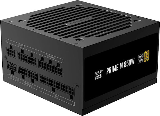 Xigmatek 850W Μαύρο Τροφοδοτικό Υπολογιστή Full Modular 80 Plus Gold