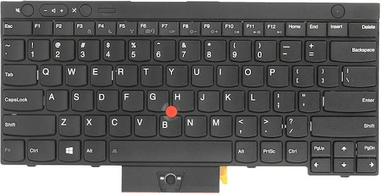 Movano Laptop Keyboard for Lenovo ThinkPad X230 X230i with Trackpoint and Frame and English (US) Layout in Black Color KL/LE-X230