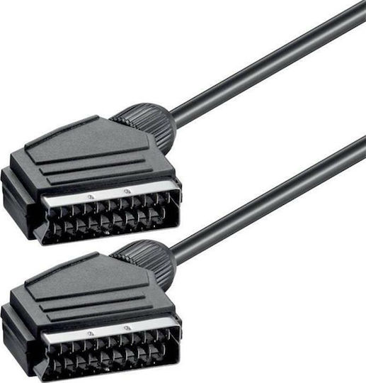 ATC Cable Scart male - Scart male 1.5m Black 02.005.0008