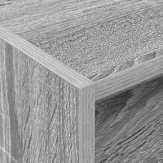 vidaXL Hi-Fi Furniture Gray 35x78.5x45cm