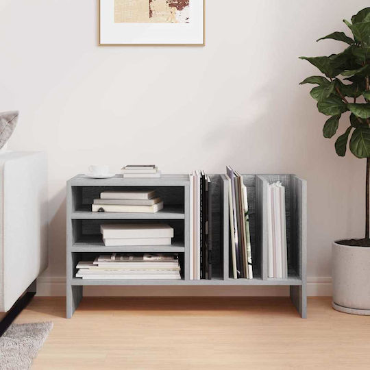 vidaXL Hi-Fi Furniture Gray 35x78.5x45cm