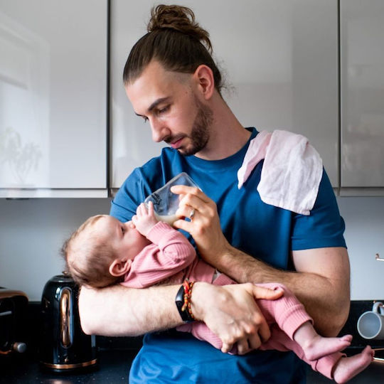 Tommee Tippee Πλαστικό Μπιμπερό Κατά των Κολικών με Θηλή Σιλικόνης για 3+ μηνών Πράσινο 340ml 2τμχ