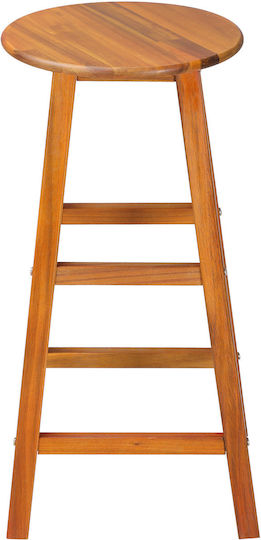 Stool for Bar Outdoor Brown 34x34x76cm