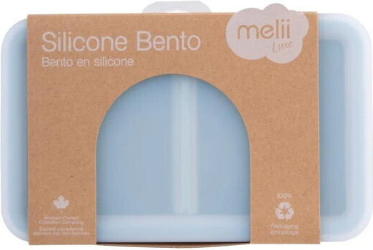 Melii Silicone Multicolour Lunch Box With Compartments 700ml