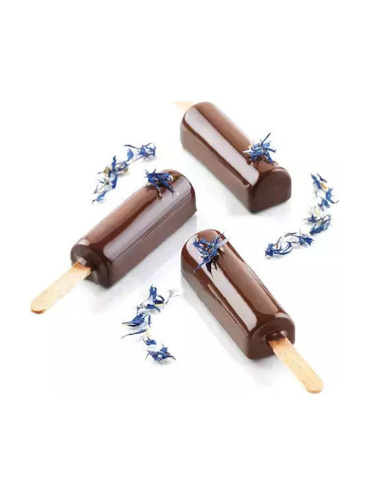 Silikomart Backform Eiscreme / Eislutscher Silikon 2cm