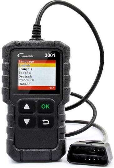 Tester Profesional Interfață Diagnoză Auto Launch Creader Multimarcă Obd2 Eobd Scanner Coduri Auto Cr3001