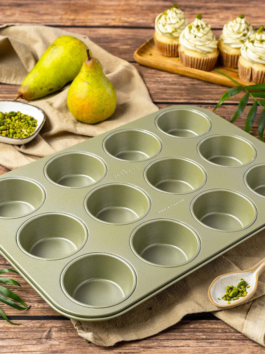 Zenker Φόρμα Ζαχαροπλαστικής για Cupcakes/Muffins 12τμχ