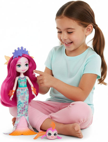 Mattel Maura Mermaid & Glide Κούκλα για 4+ Ετών 15εκ.