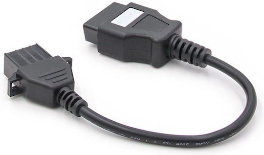 Techstar Truck Adapter Cable Volvo 8 Pin To Obd2 16 Pin