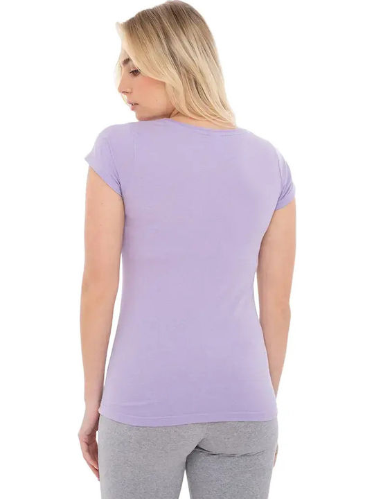 Γυναικείο T-shirt Λιλά