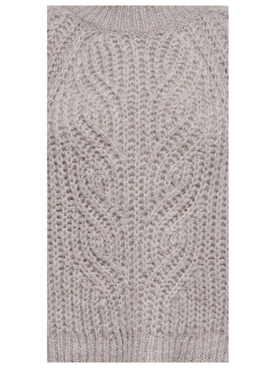 Damen Langarm Pullover Gray