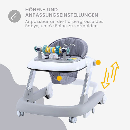 Baby Walker with Music for 6+ Months Blue