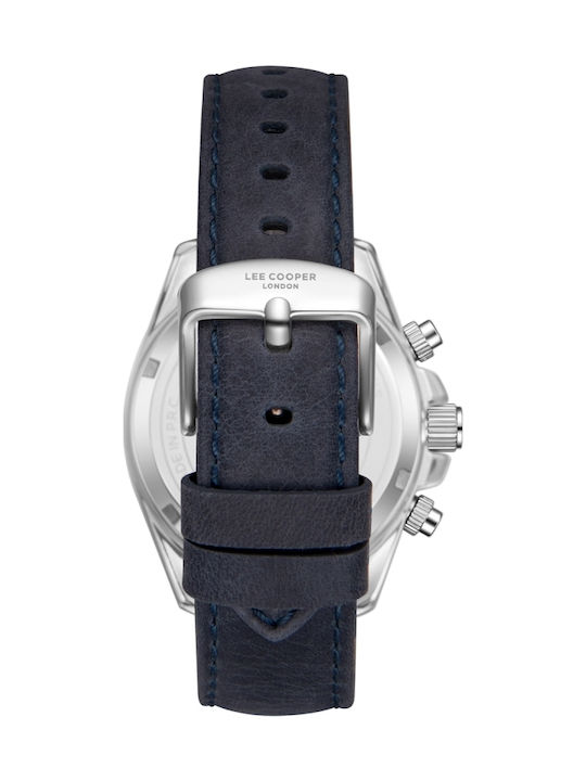 Lee Cooper Multifunction Men's Watch 42mm Battery with Gray Leather Strap