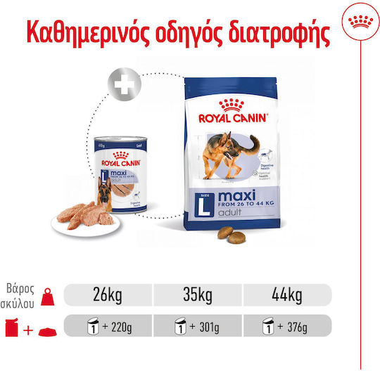 Royal Canin Maxi Nassfutter Hunde Diät 12x410gr