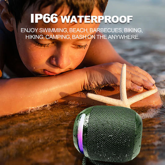 J-Brauv Pro Ηχείο Bluetooth 16W με Διάρκεια Μπαταρίας έως 15 ώρες Πράσινο