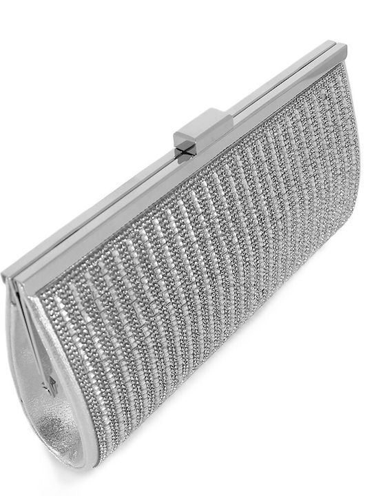 Damentasche Schulter Silber