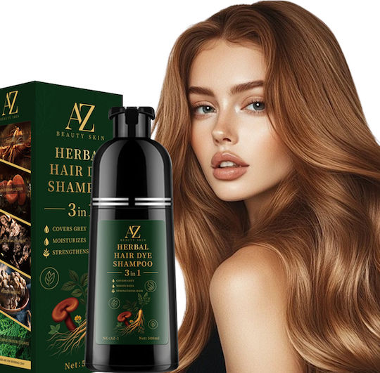 Coloring Shampoo Hair Ammonia-free Unisex 500 Ml – Az Beauty Skin