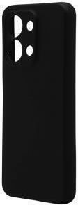 iNOS Umschlag Rückseite Silikon Schwarz (Redmi 15C 4G)