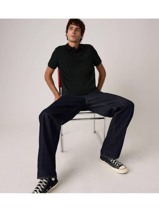 Polo T-Shirt Schwarz