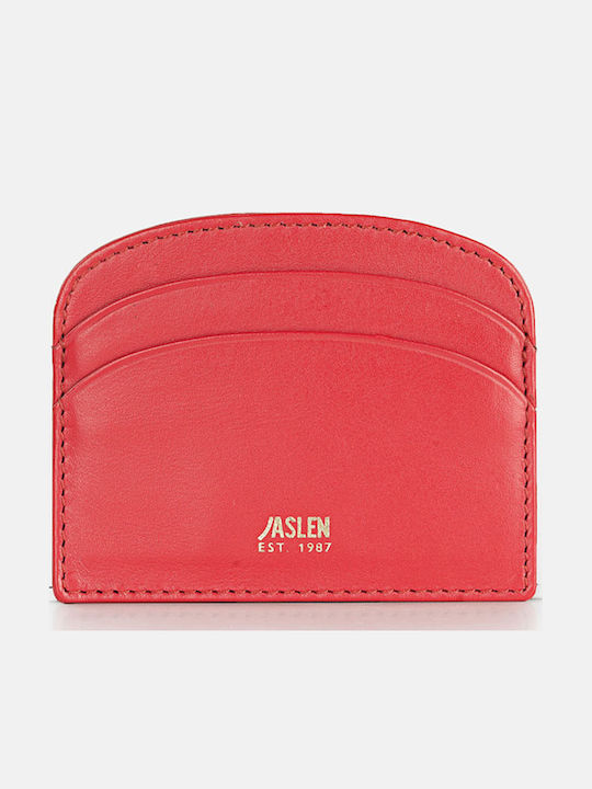 Small Leather Women's Wallet Classic with RFID Red