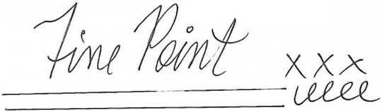 MontBlanc Capless 2 Replacement Inks for Pen Fine Black