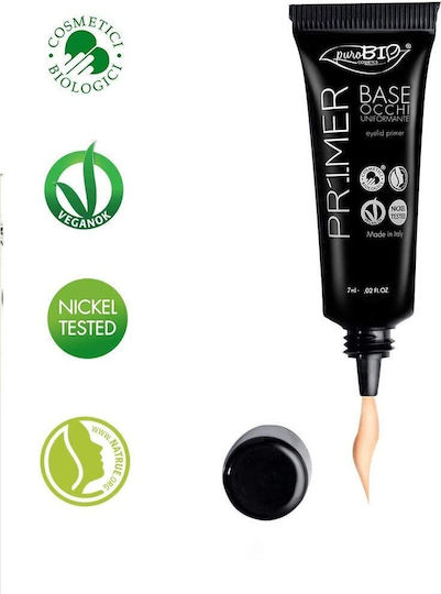 puroBio Cosmetics Eye Primer in Creamy Form Eyelid Primer 7.2ml