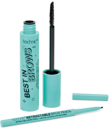 Technic Brow Gel για Φρύδια Διάφανο 2τμχ