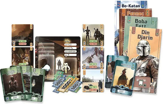 Joc de Societate Star Wars The Mandalorian Path pentru 2-4 Jucători 10+ Ani (EN) Trefl