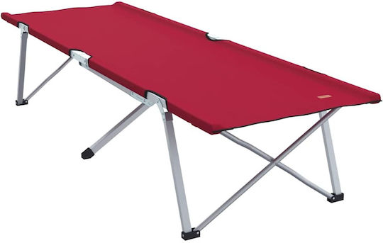 Klappbett ohne Matratze Einzel Rot Set 2Stücke 194x62.5x42.5cm