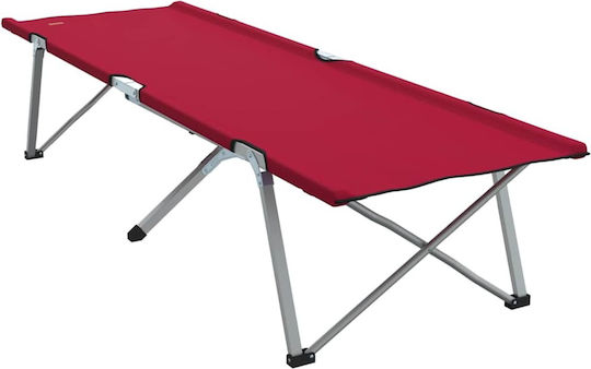 Klappbett ohne Matratze Einzel Rot Set 2Stücke 194x62.5x42.5cm