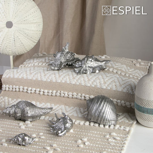 Decor Pentru Masă Coajă De Melc Polyresin Argintiu Espiel Assort 7,5x4,5x4cm Set 6 Bucăți Material Polyresin Argintiu Espiel Mt2736k6 Decor Pentru Masă Coajă De Melc Polyresin Argintiu Espiel Assort 7,5x4,5x4cm Set 6 Bucăți Material Polyresin Argintiu Espiel Mt2736k6