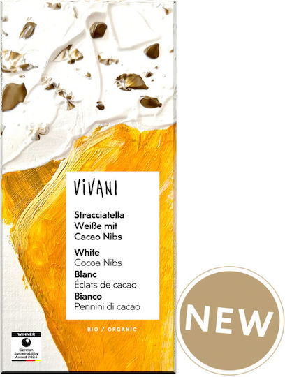 Vivani Био Шоколад Бял 80gr 1бр