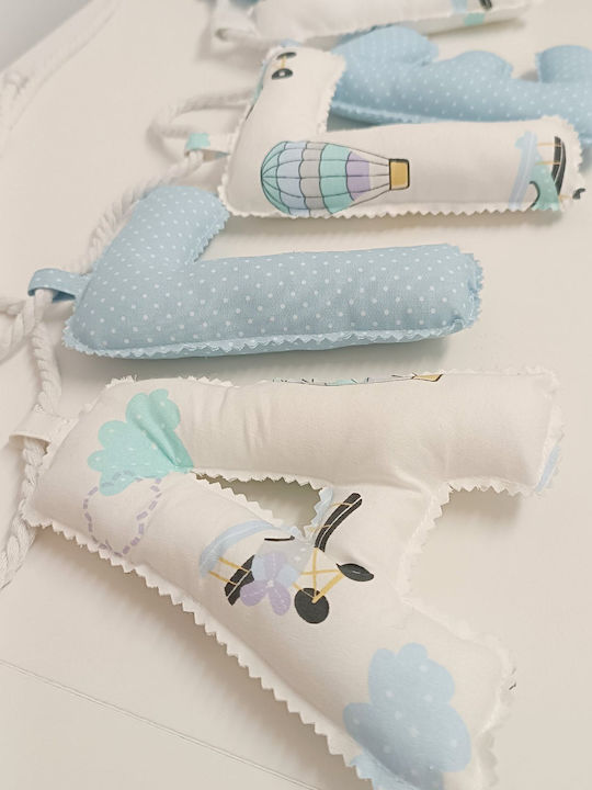 Fabric Name Banner Boy Angel