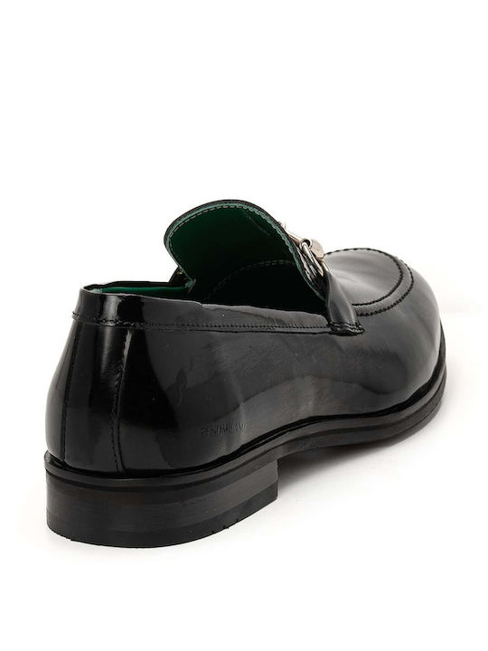 Men's Leather Moccasins Black