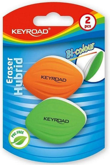 Keyroad Radiergummi für Bleistifte 2Stück