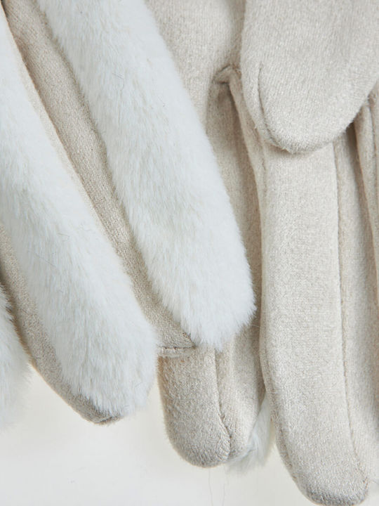 Women's Gloves Beige
