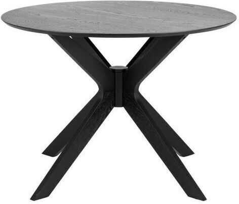 Norsica 355 Rundes Esszimmer-Tisch Schwarz 75x75cm Norsica 355 Rundes Esszimmer-Tisch Schwarz 75x75cm