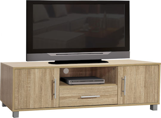 TV Stand Wooden Macie Sonama L120xW40xH39cm