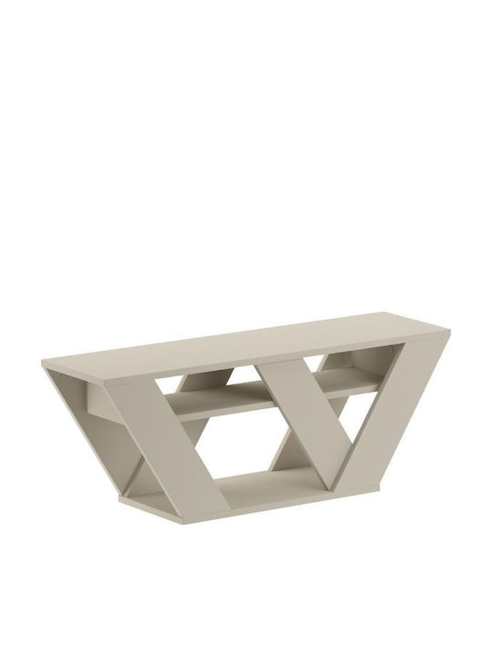 Έπιπλο Τηλεόρασης Pipralla Sandstone Μ110xΠ30xΥ40cm