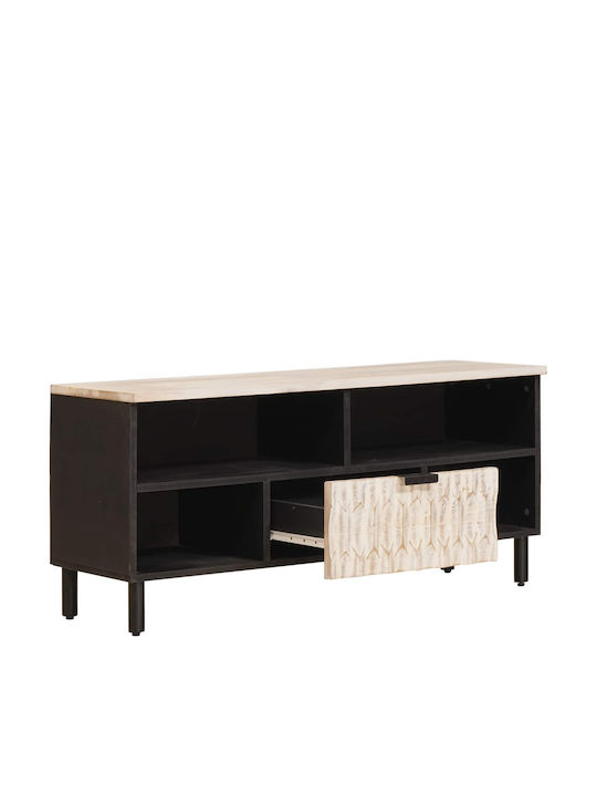 Έπιπλο Τηλεόρασης Λευκό Μ100xΠ33.5xΥ46cm