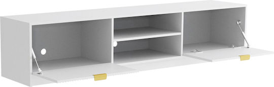 TV-Ständer Allegro Plus Weiß M180xP40xH40cm