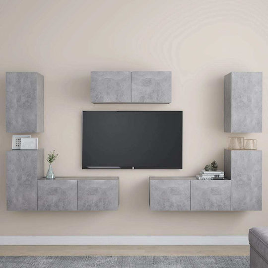 Living Room TV Unit Gray