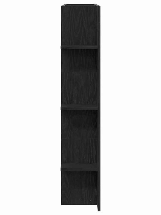 Stand TV Negru Stejar L152xA22xÎ113cm