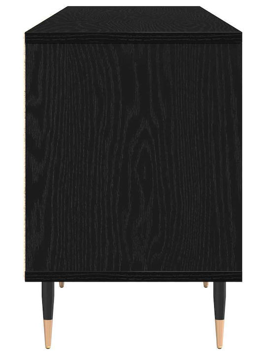 TV-Ständer Schwarze Eiche M150xT30xH44.5cm