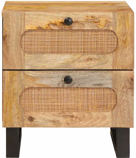 Комод Дървен Solid mango wood 40x33.5x46см