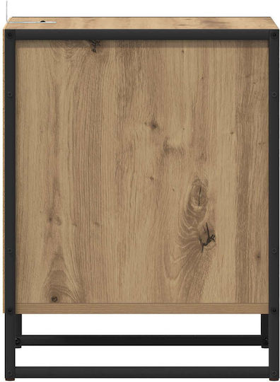 Комод Дървен Кафяв 39.5x30x50см