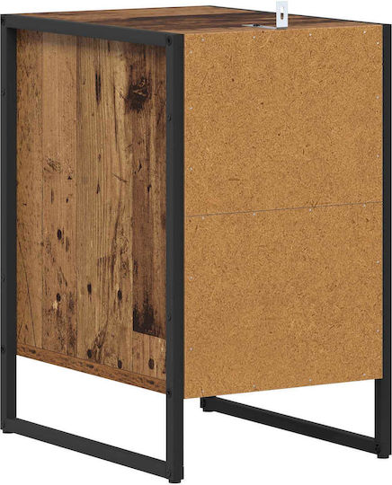 Комод Дървен Кафяв 39.5x30x50см