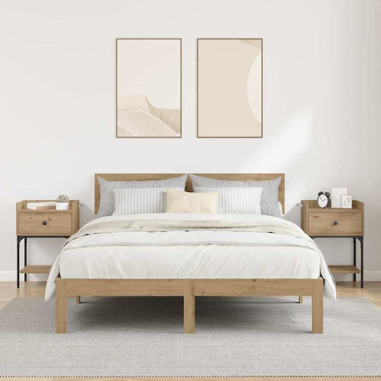 Комоди Дървени Processed wood 2бр 40x29x60см
